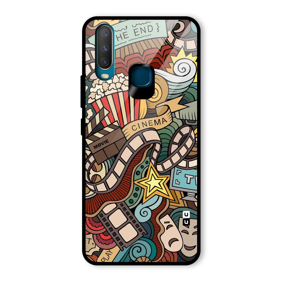 Cinematic Design Glass Back Case for Vivo U10