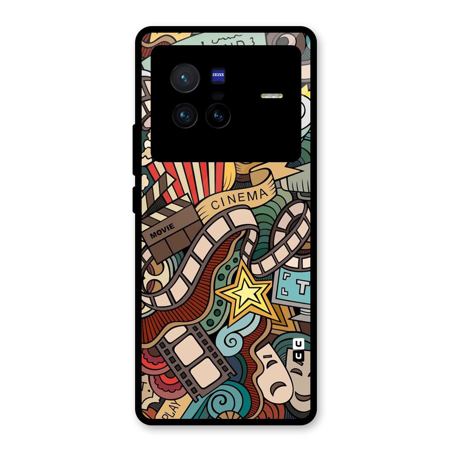 Cinematic Design Glass Back Case for Vivo X80