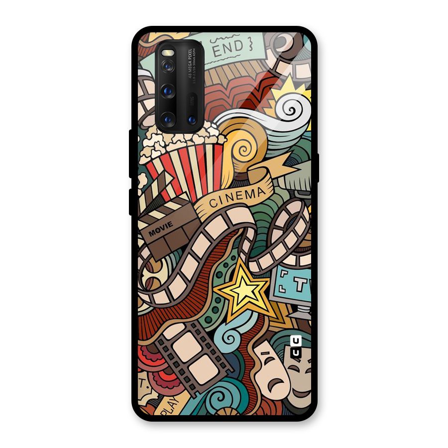 Cinematic Design Glass Back Case for Vivo iQOO 3