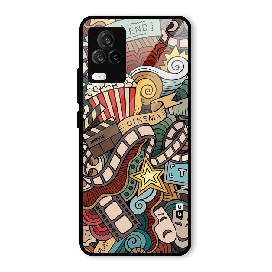 Cinematic Design Glass Back Case for Vivo iQOO 7 Legend 5G