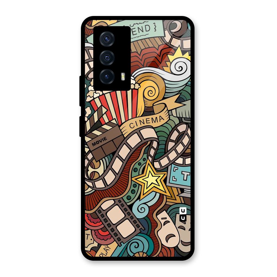 Cinematic Design Glass Back Case for Vivo iQOO Z5