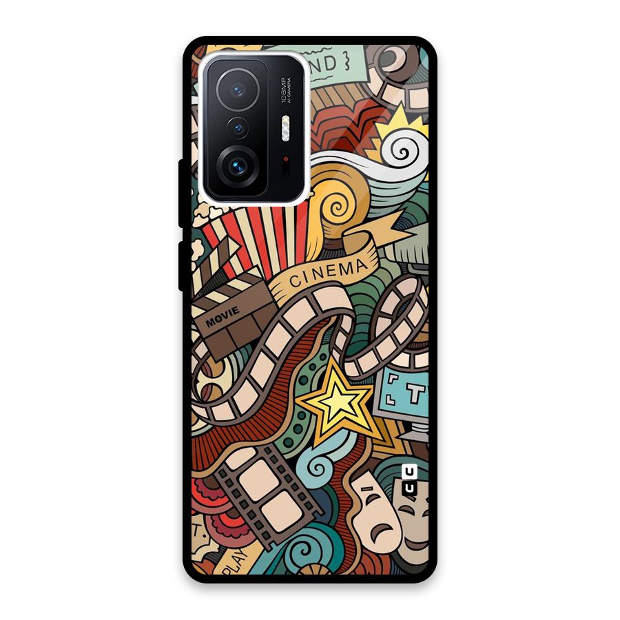 Cinematic Design Glass Back Case for Xiaomi 11T Pro