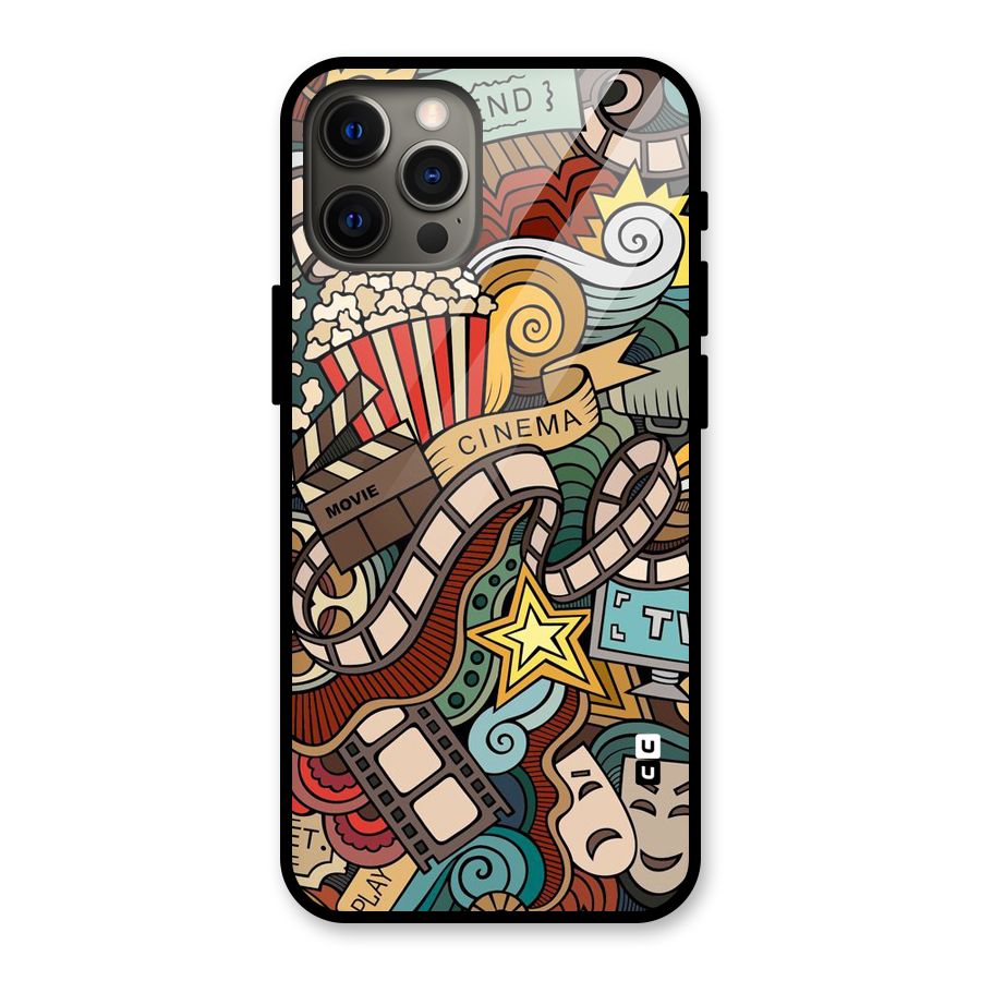 Cinematic Design Glass Back Case for iPhone 12 Pro Max