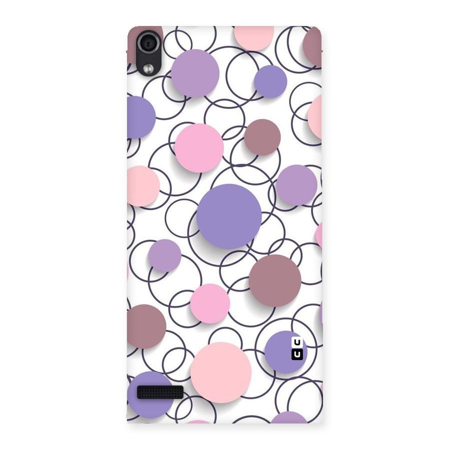 Circles And More Back Case for Ascend P6