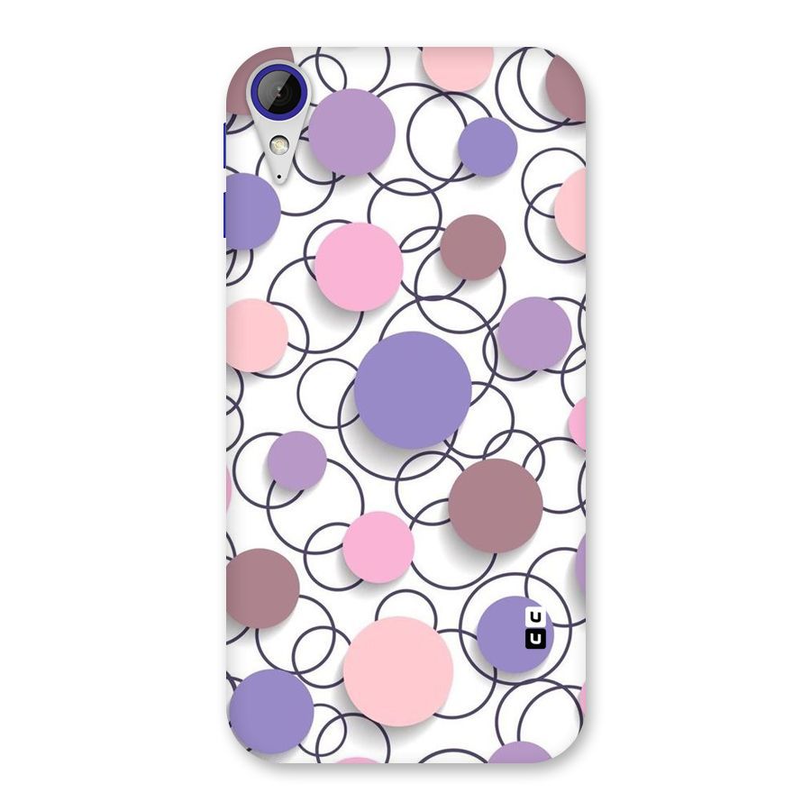 Circles And More Back Case for Desire 830