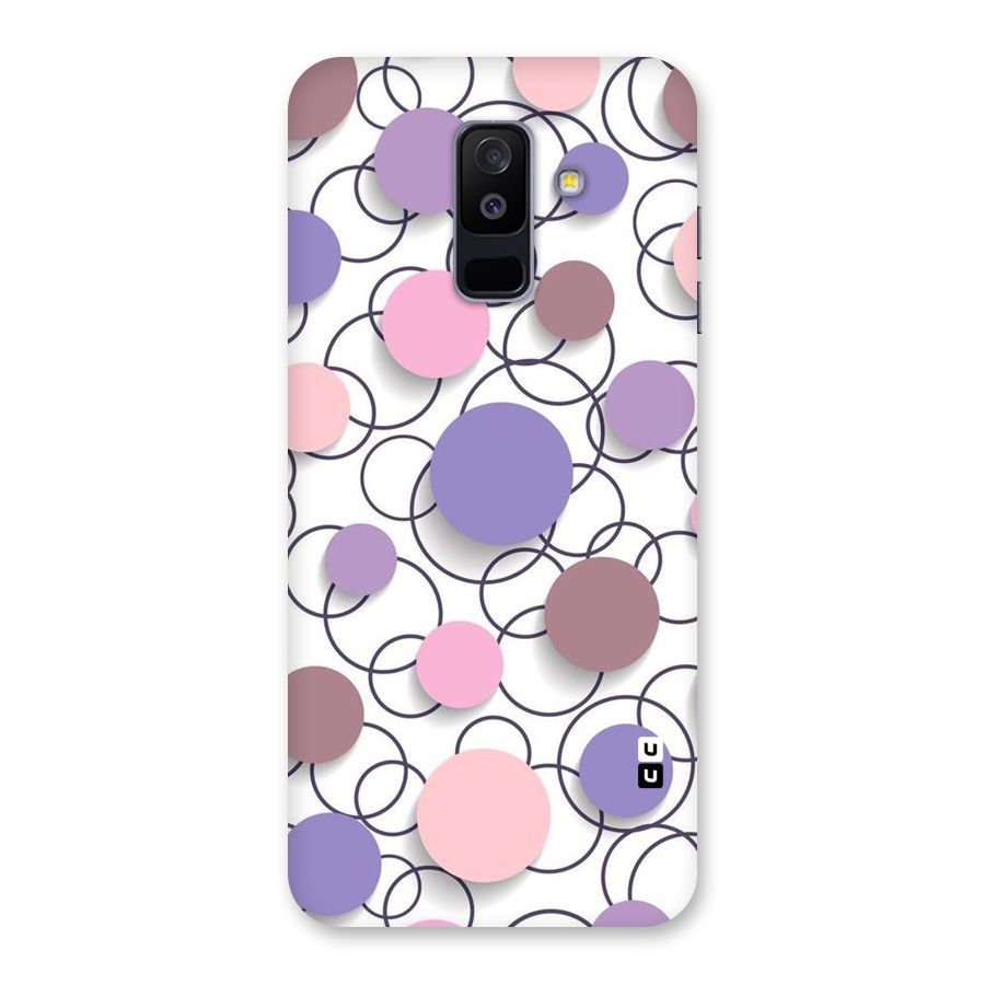 Circles And More Back Case for Galaxy A6 Plus