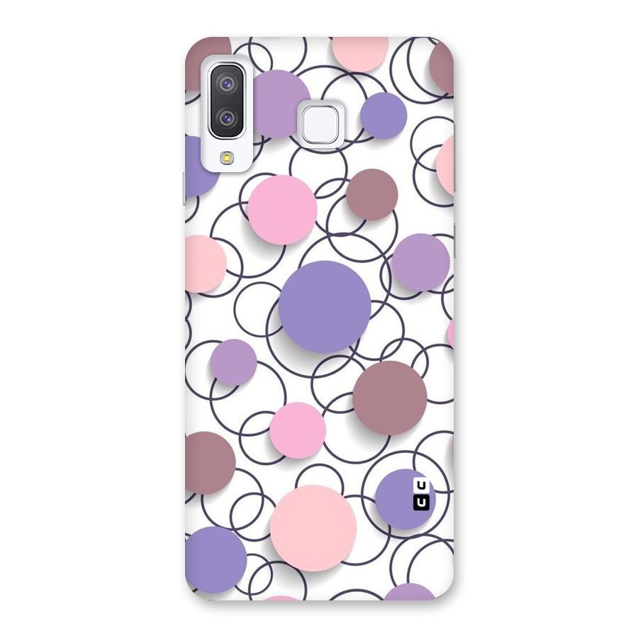 Circles And More Back Case for Galaxy A8 Star