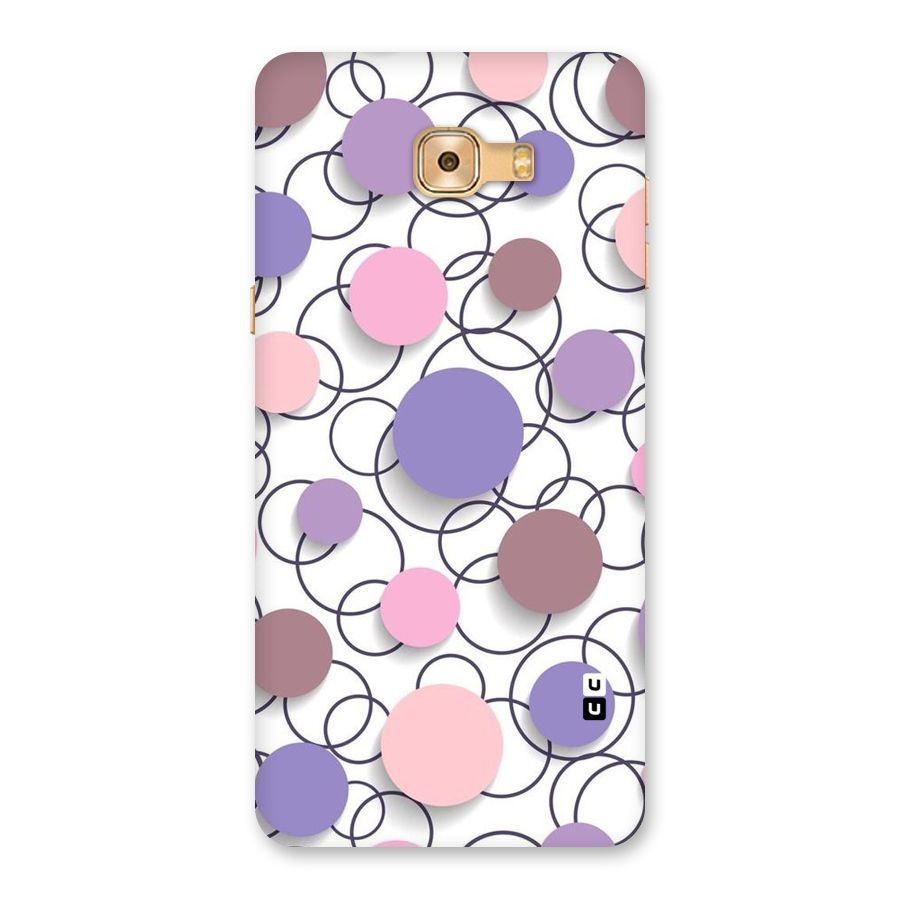 Circles And More Back Case for Galaxy C9 Pro