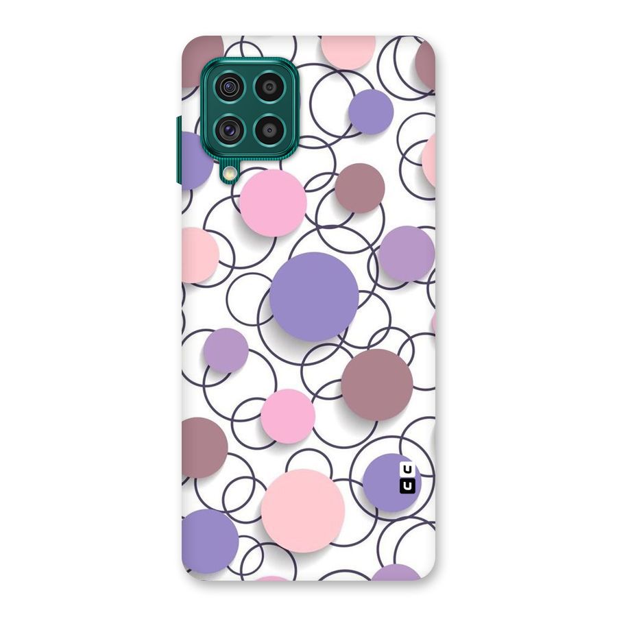 Circles And More Back Case for Galaxy F62