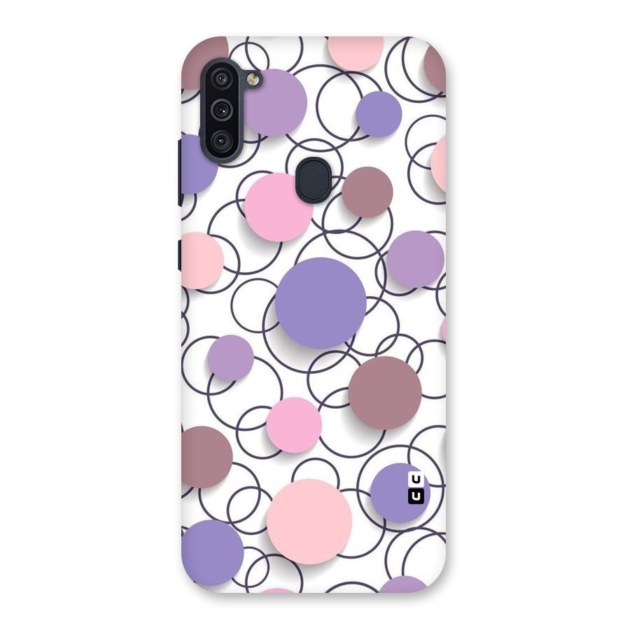 Circles And More Back Case for Galaxy M11