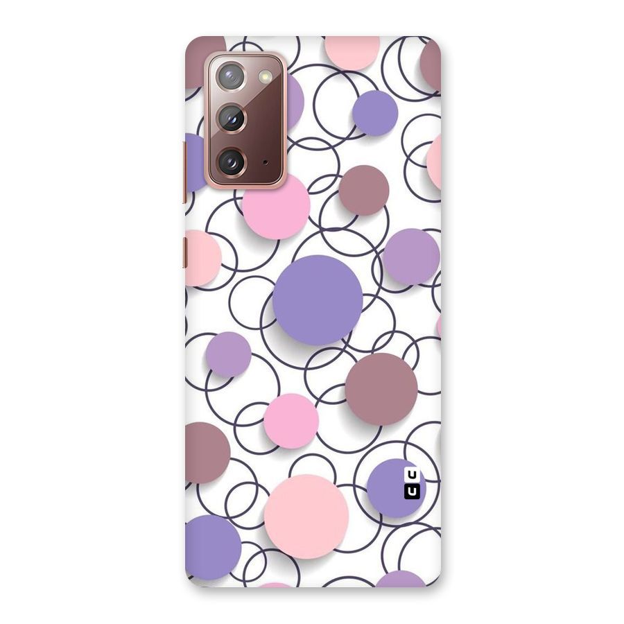 Circles And More Back Case for Galaxy Note 20