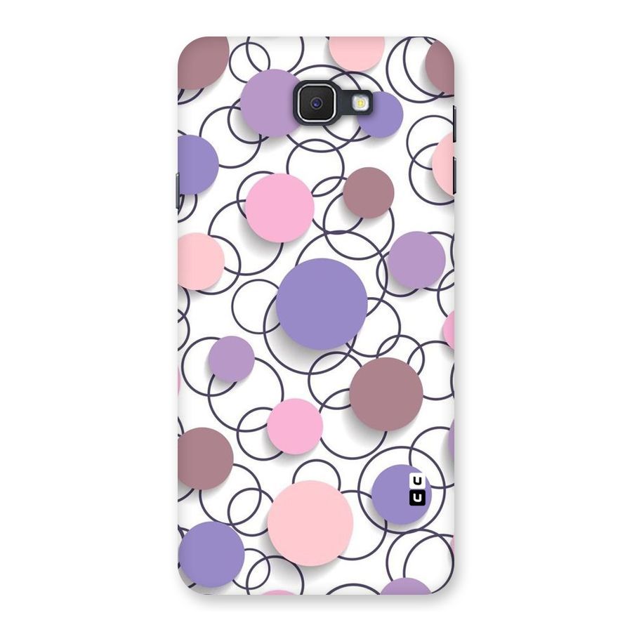 Circles And More Back Case for Galaxy On7 2016