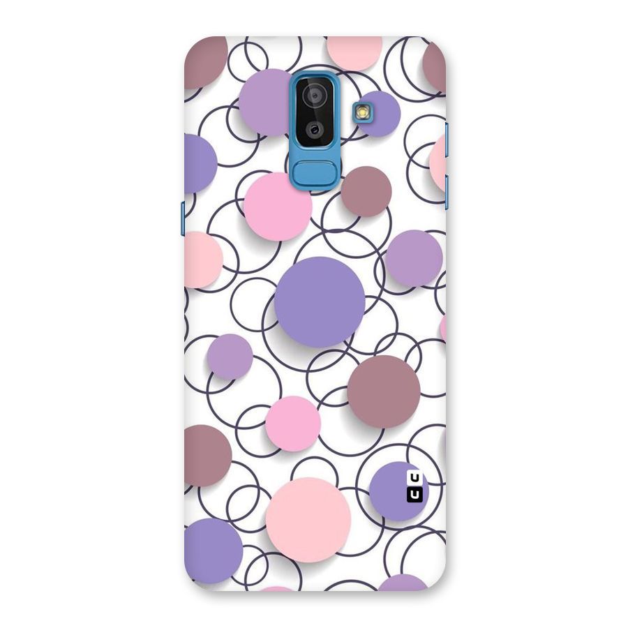 Circles And More Back Case for Galaxy On8 (2018)