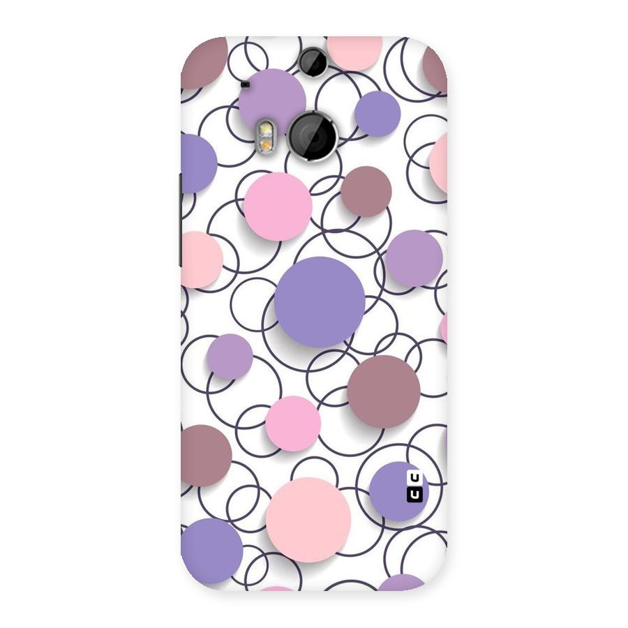 Circles And More Back Case for HTC One M8