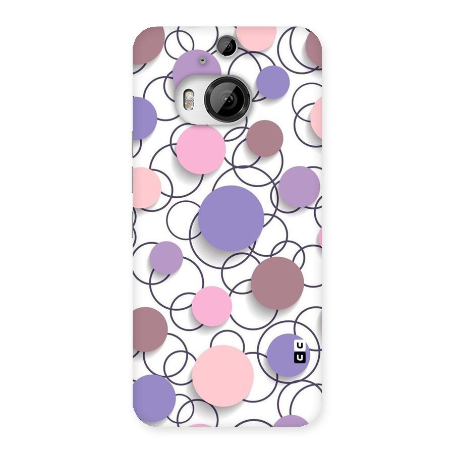 Circles And More Back Case for HTC One M9 Plus