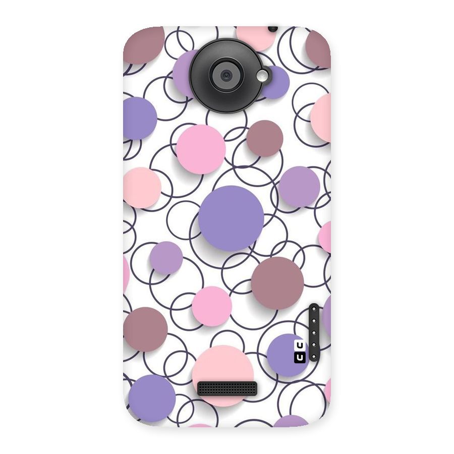 Circles And More Back Case for HTC One X