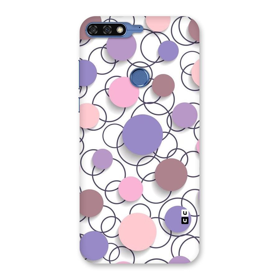 Circles And More Back Case for Honor 7C