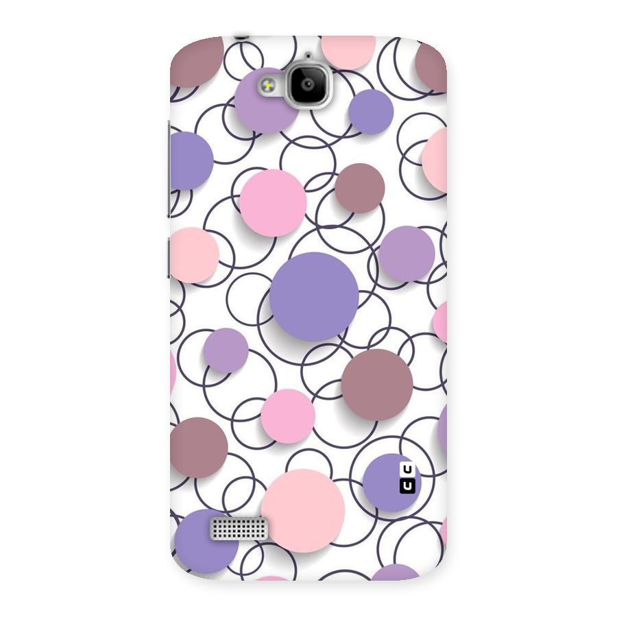 Circles And More Back Case for Honor Holly
