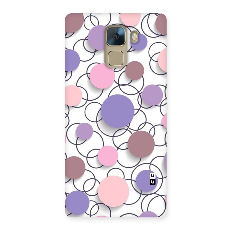 Circles And More Back Case for Huawei Honor 7