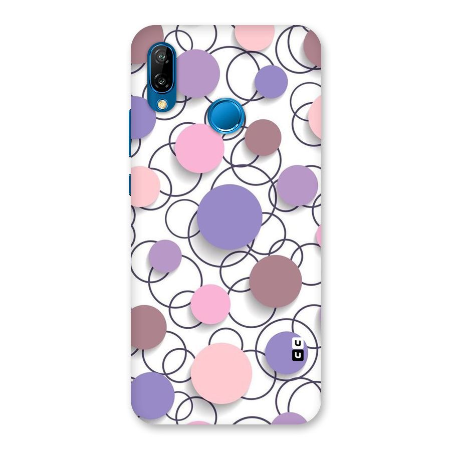 Circles And More Back Case for Huawei P20 Lite