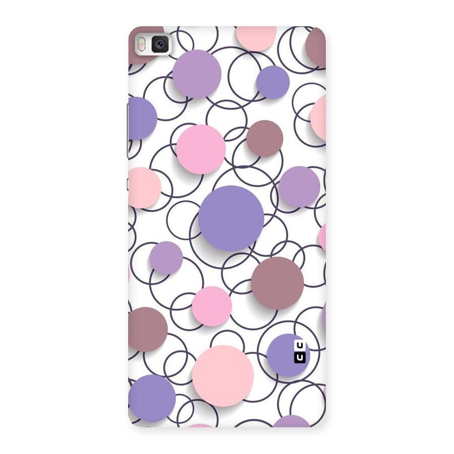Circles And More Back Case for Huawei P8