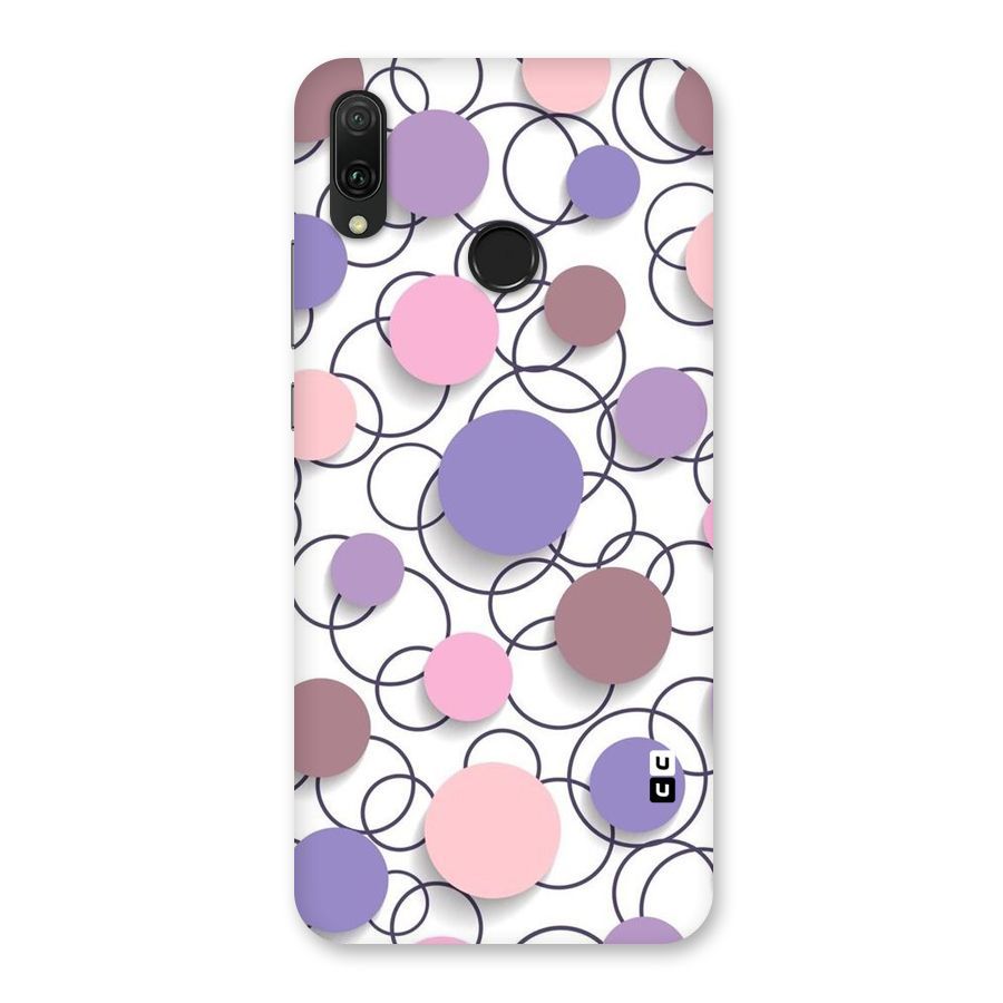 Circles And More Back Case for Huawei Y9 (2019)