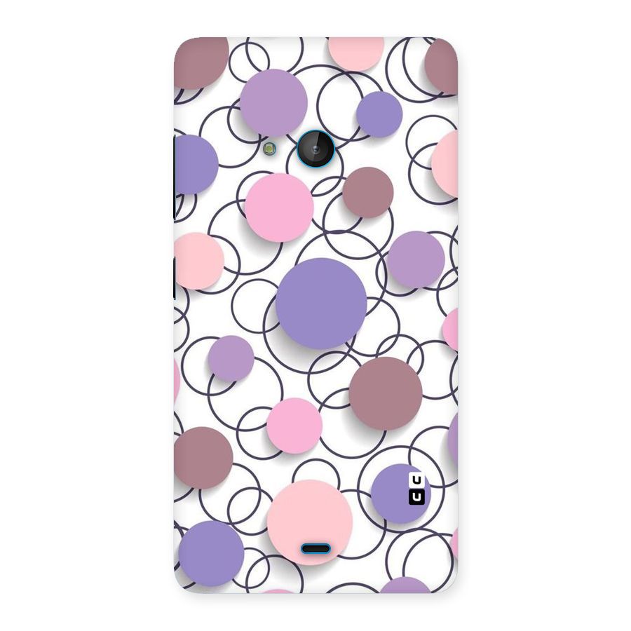 Circles And More Back Case for Lumia 540