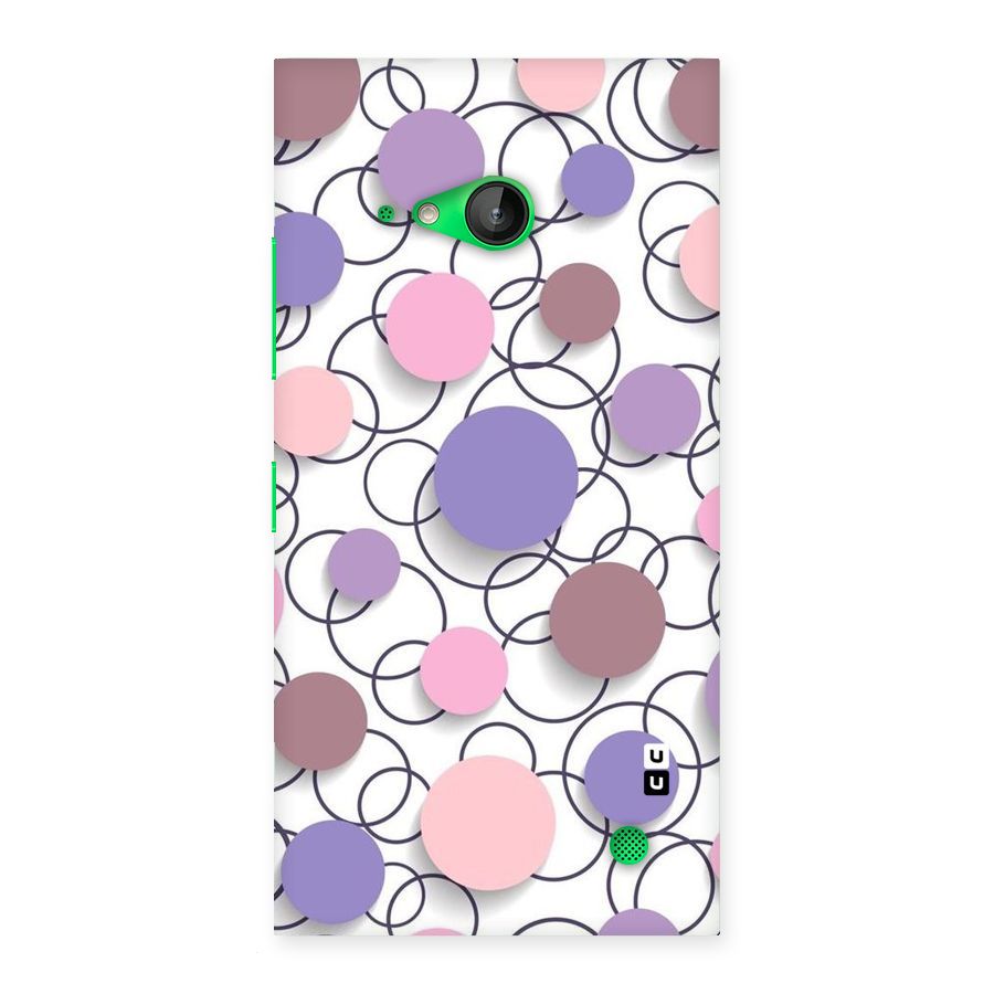 Circles And More Back Case for Lumia 730