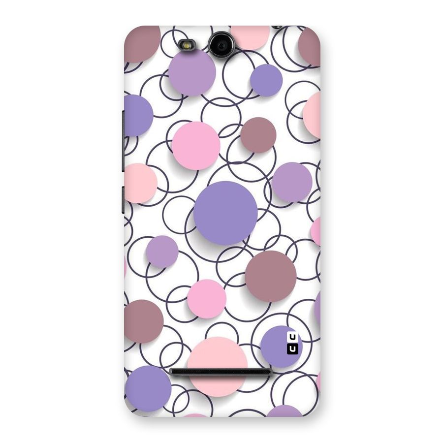 Circles And More Back Case for Micromax Canvas Juice 3 Q392