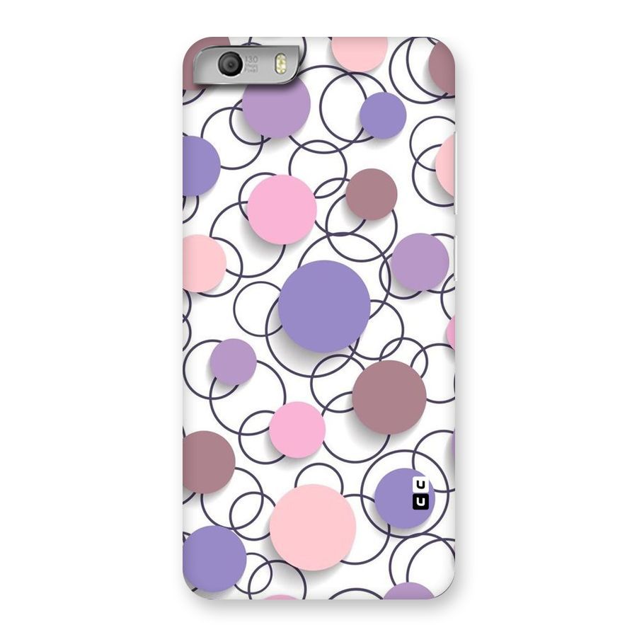 Circles And More Back Case for Micromax Canvas Knight 2