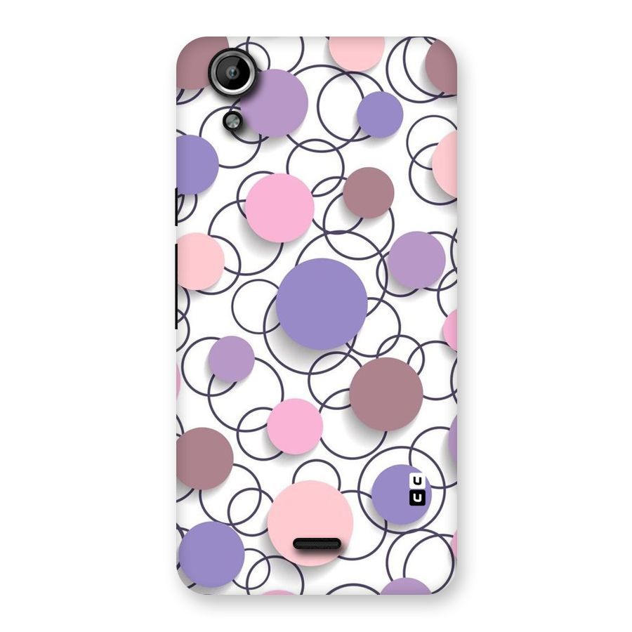 Circles And More Back Case for Micromax Canvas Selfie Lens Q345