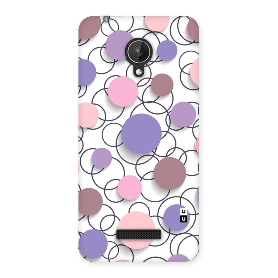 Circles And More Back Case for Micromax Canvas Spark Q380