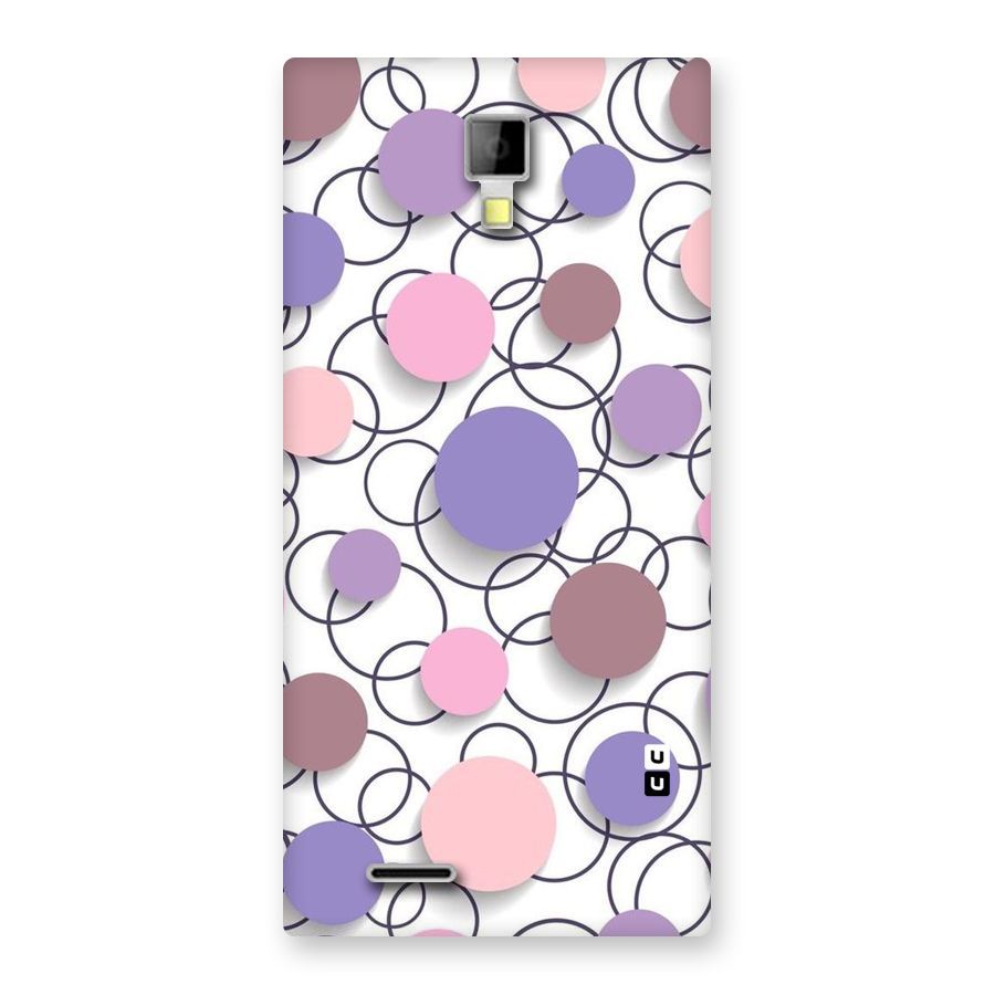 Circles And More Back Case for Micromax Canvas Xpress A99