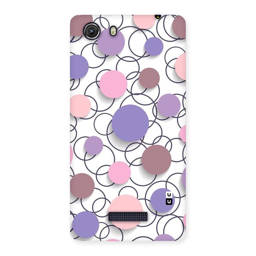 Circles And More Back Case for Micromax Unite 3