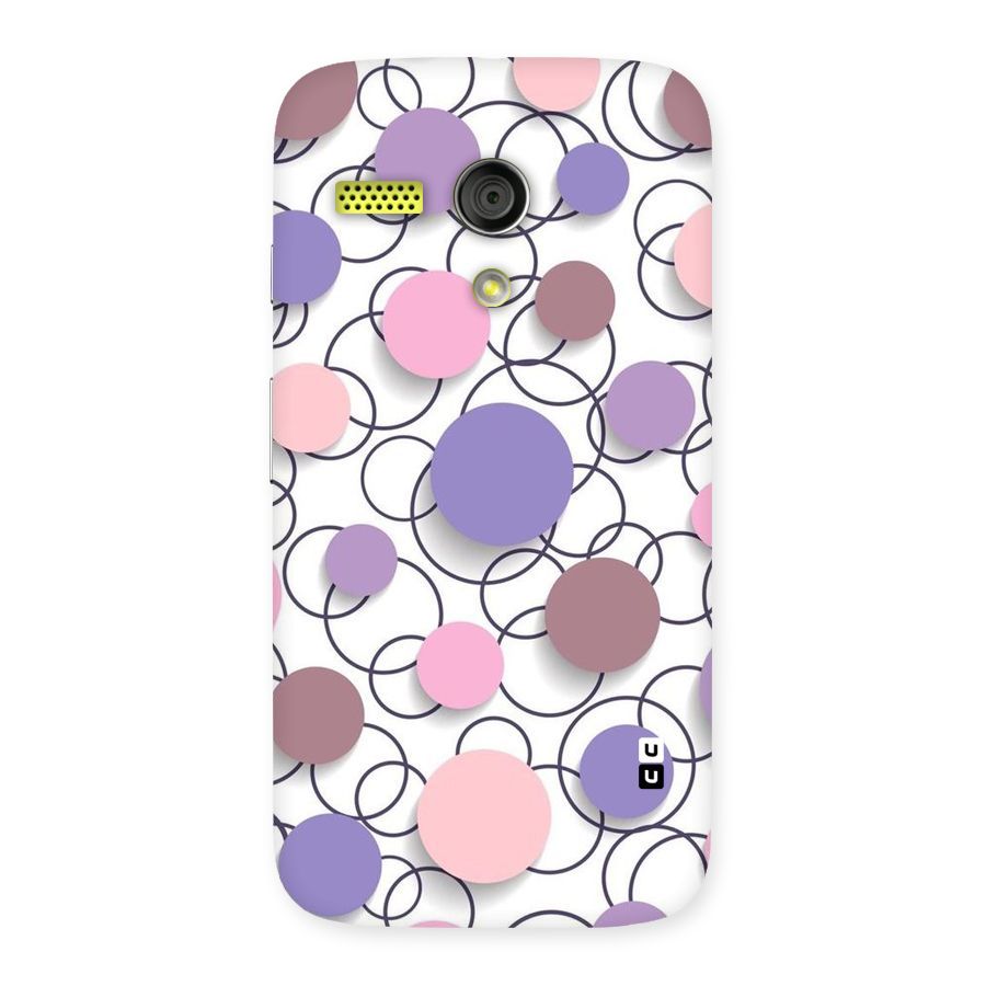 Circles And More Back Case for Moto G