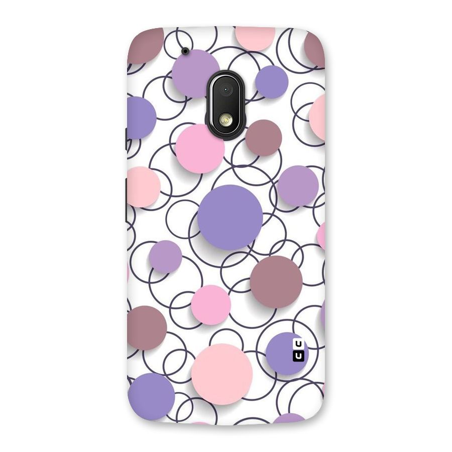 Circles And More Back Case for Moto G4 Play