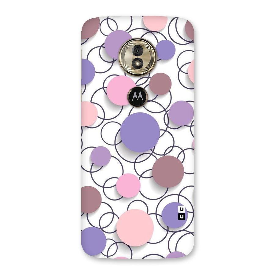 Circles And More Back Case for Moto G6 Play