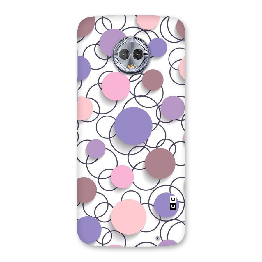 Circles And More Back Case for Moto G6 Plus