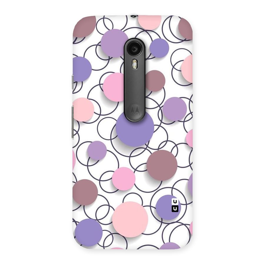 Circles And More Back Case for Moto G Turbo