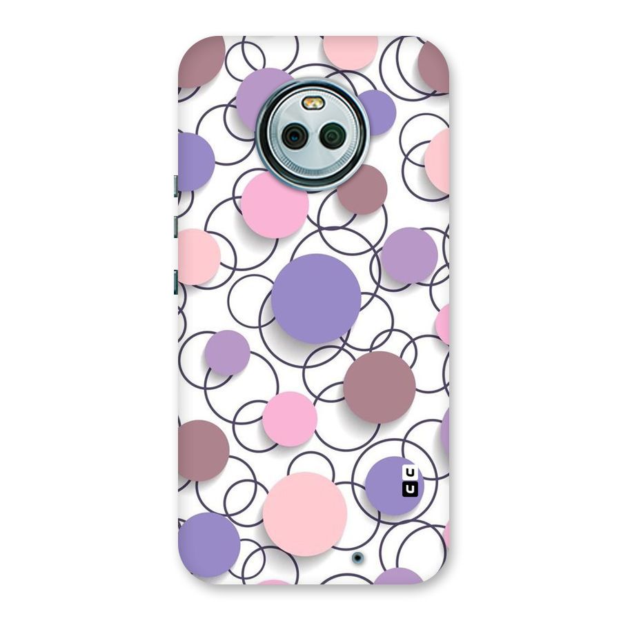 Circles And More Back Case for Moto X4