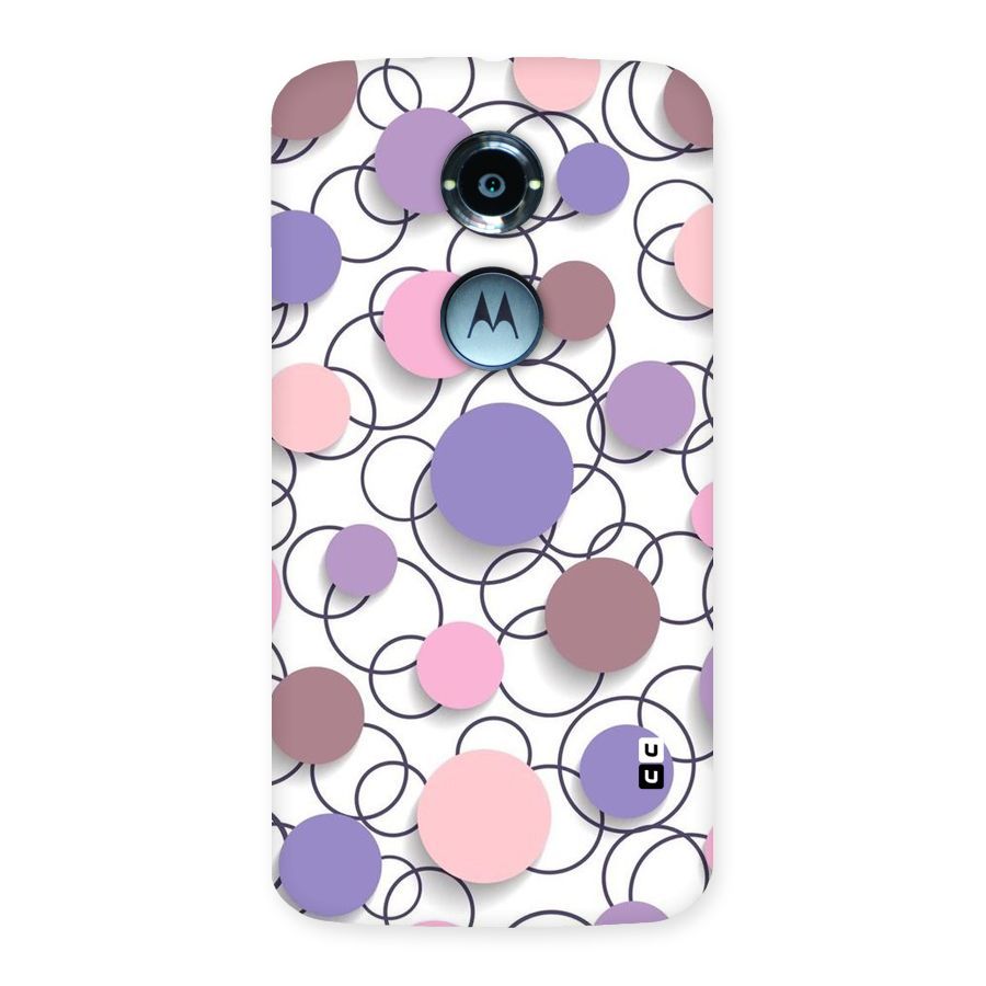 Circles And More Back Case for Moto X 2nd Gen