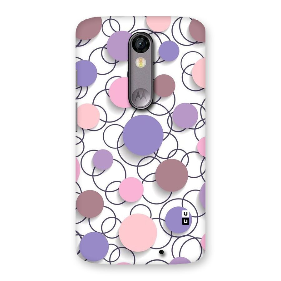 Circles And More Back Case for Moto X Force