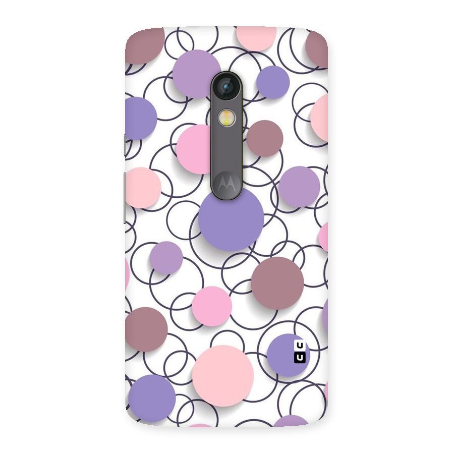Circles And More Back Case for Moto X Play