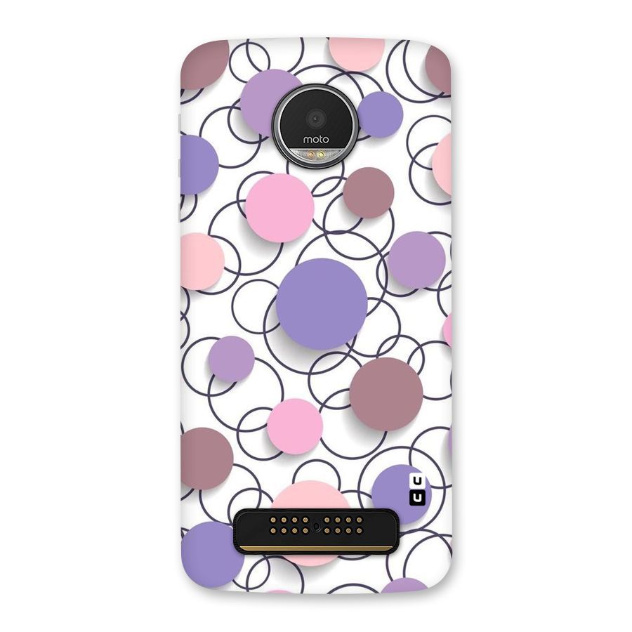 Circles And More Back Case for Moto Z Play