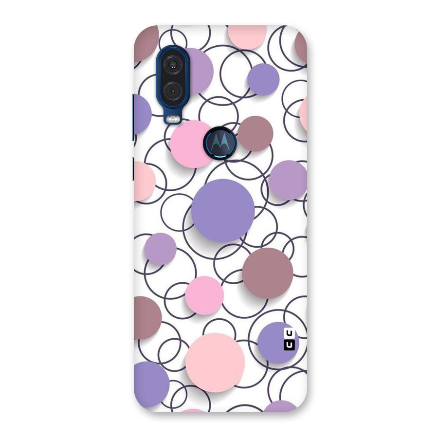 Circles And More Back Case for Motorola One Vision