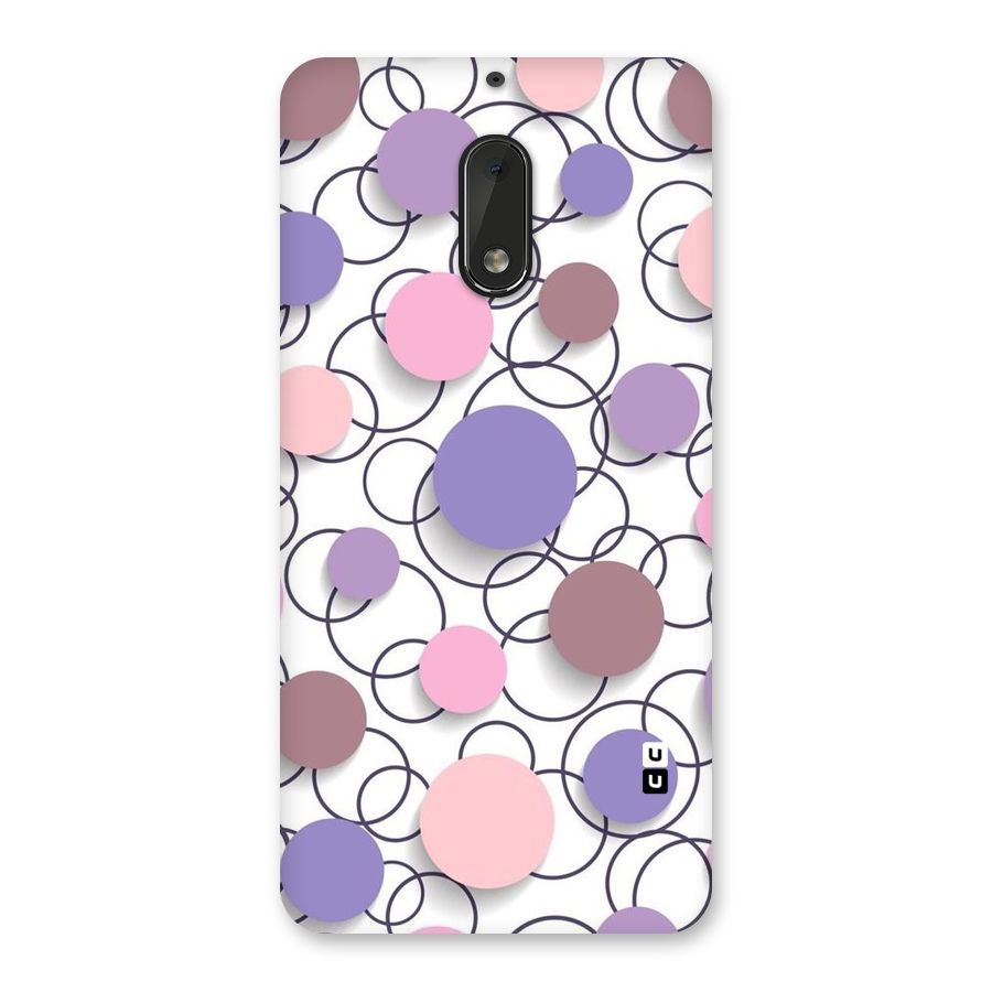 Circles And More Back Case for Nokia 6