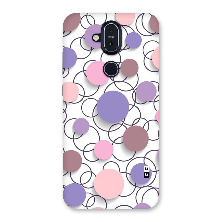 Circles And More Back Case for Nokia 8.1
