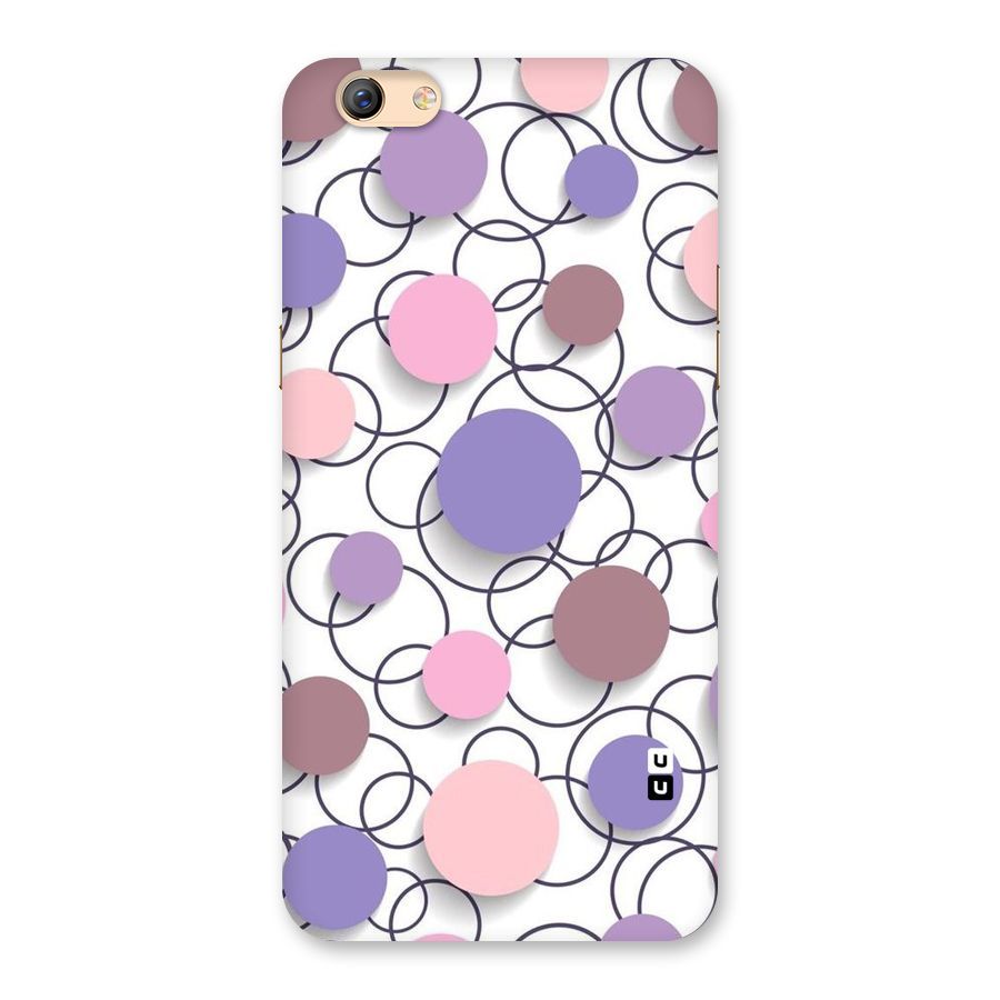 Circles And More Back Case for Oppo F3 Plus