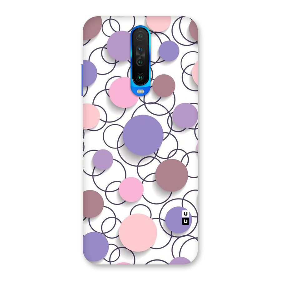 Circles And More Back Case for Poco X2
