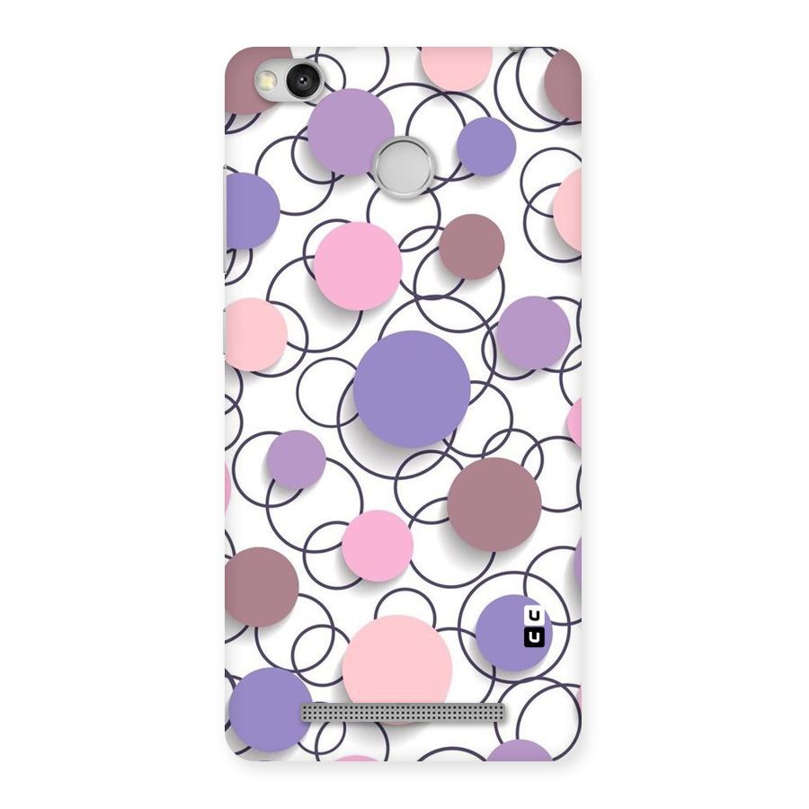Circles And More Back Case for Redmi 3S Prime